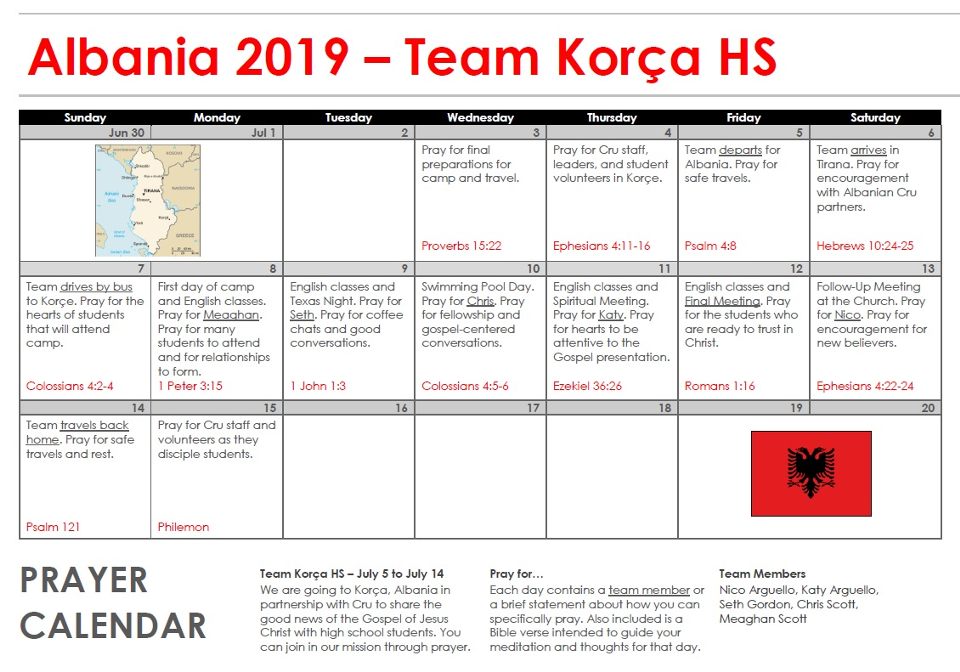 Team Korca (High School)